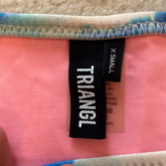 TRIANGL Bibi Luna Tie Dye Bikini Top Bottom Set - Picture 4 of 7